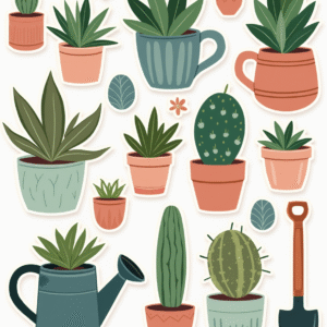 Nature & Outdoors - Sticker Sheet v22